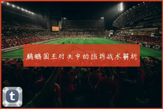 鹈鹕国王对决中的挡拆战术解析